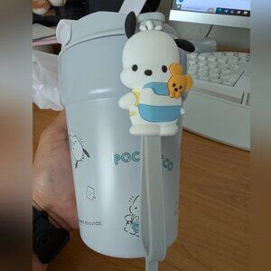 NIB - Licensed Sanrio - Pochacco Travel Coffee Tumber / Thermos / Drinkware
